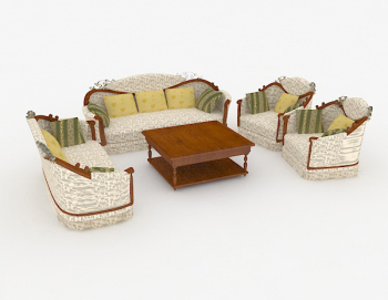 Personalized home sofa 3d model