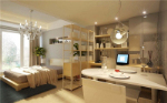 Small apartment decorated apartment 3D model