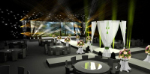 Wedding venue 3D model
