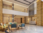 Fashion Hotel Lobby 3d model