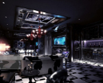 Art Bar 3D model of modern technology