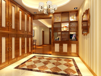 Entrance design 3D renderings