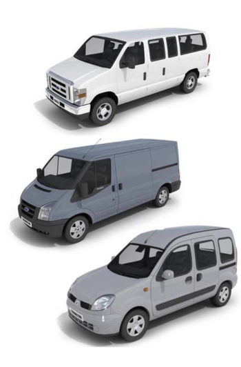 Sedan car 3D model