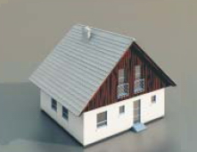   2   simple houses  / Architectural Mode-32