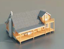 Wooden houses and buildings -70