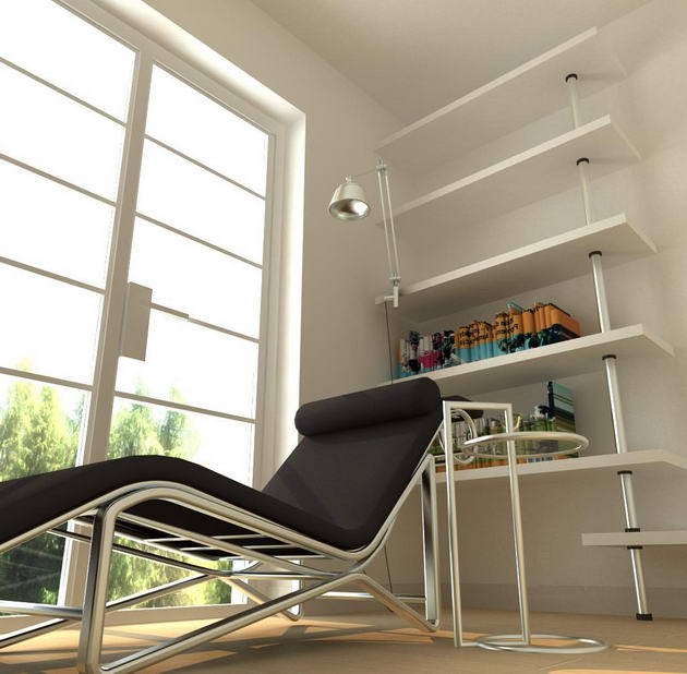 Download free 3D Models of reading rooms