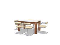  The new dining tables / furniture