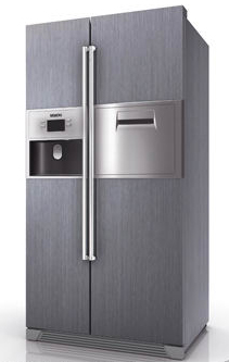 Download free 3D Models  of 5 sets of The latest Siemens refrigerators  in 2007