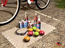 Fruits and Coca Cola