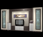 Furniture  - cabinets 002 - audio-visual counters