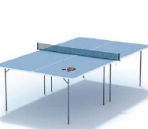 3D Models of   the latest fitness equipment  in 2007 - sports facilities--tennis tables 7