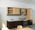 3D Models of   cream of interior space 030 -  kitchens