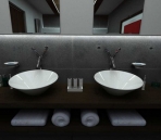 Download free 3D Models of indoor space  033-3d models of washing rooms 2