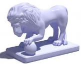 Lion sculpture