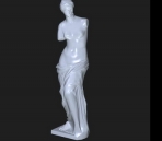Venus plaster sculpture