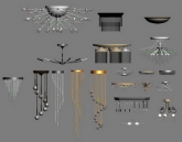 All kinds of lanterns model