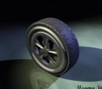 Model car wheel Tire