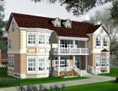 Continental Villa 3D model
