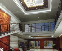 sala de diseño de interiores escena-marrn