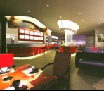 Restaurant Design Red