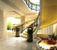 hallway of a villa