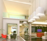 Vestibule dans une rsidence moderne