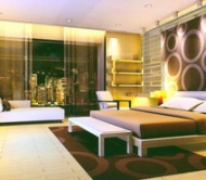 Comfortable Chambre _ Purple