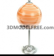 L��mpara de mesa --- Naranja Candy