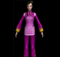 Chinese Girl Cartoon Human Character