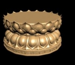 3D model of the Buddhist lotus Block 5