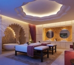 SPA Beauty Club rooms model (with map)