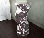 Silver bar chair model