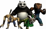 Kung Fu Panda: tigers, monkeys, rats, Panda Model