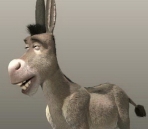 Shrek Donkey Model