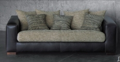 Modern Sofa 3D Model 3-5, paragraph (OBJ format)