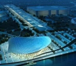 Model of the World Expo national pavilion
