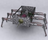 Spider-shaped robot 3D Models