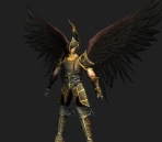 Flying Warrior 3D Models (max format, with map)