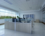 Office of the 3D models of large-bay