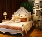 3D model of the classical European-style bed