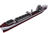 3D Model of Container ship