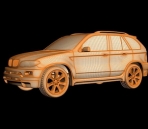 The 3D model of BMW X5