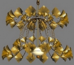 European-style petal lamp Model 4