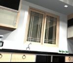 Simple 3D model of the kitchen