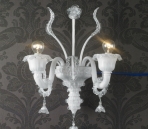 3D Model of white European-style lantern