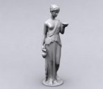 Odalisque Sculpture 3D Models
