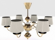 3D Model of European-style chandeliers