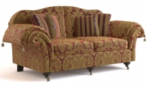 Classic European-style sofa 3D model 1-3
