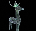 Christmas ornament - a small sika deer 3D Models