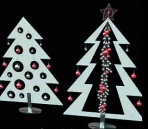 Small white Christmas tree